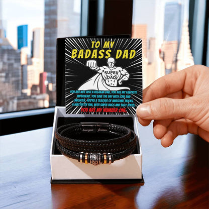 Dad-Favorite Superhero-Bracelet