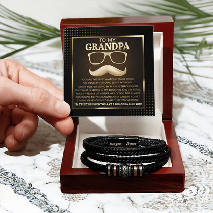 Grandpa-Truly Blessed-Bracelet