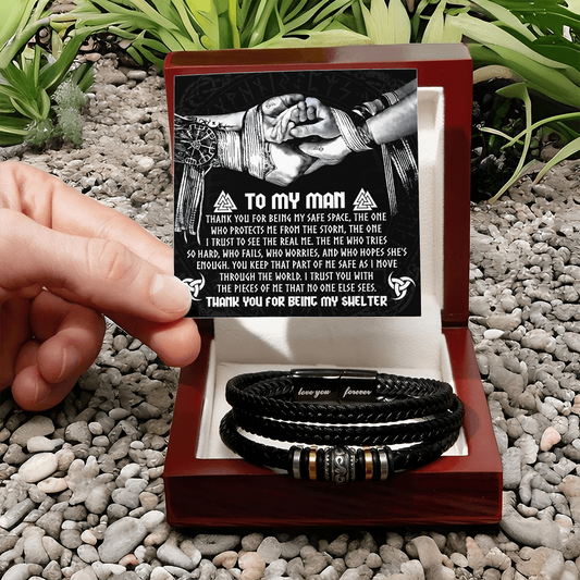 My Man-My Shelter-Bracelet