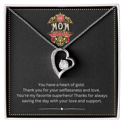 JGF Jewelry Gifts for Family | Sterling Silver Cubic Zirconia Necklace | Happy Birthday Necklace Gift for Wife from Husband