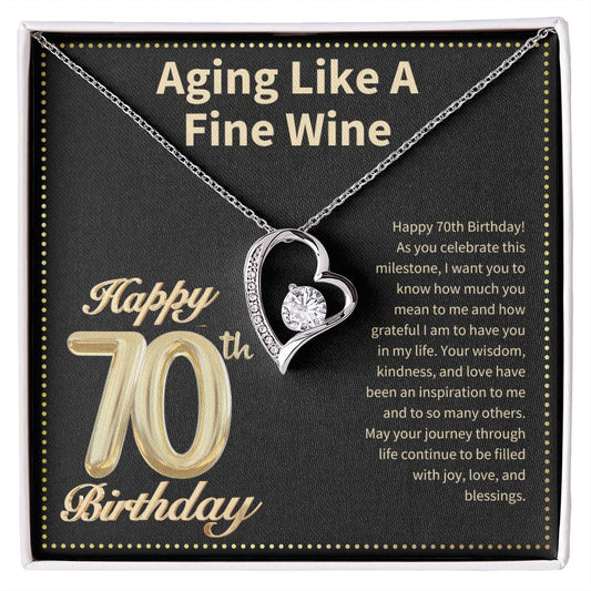 JGF Jewelry Gifts for Family 70th Birthday Gifts for Women Jewelry
