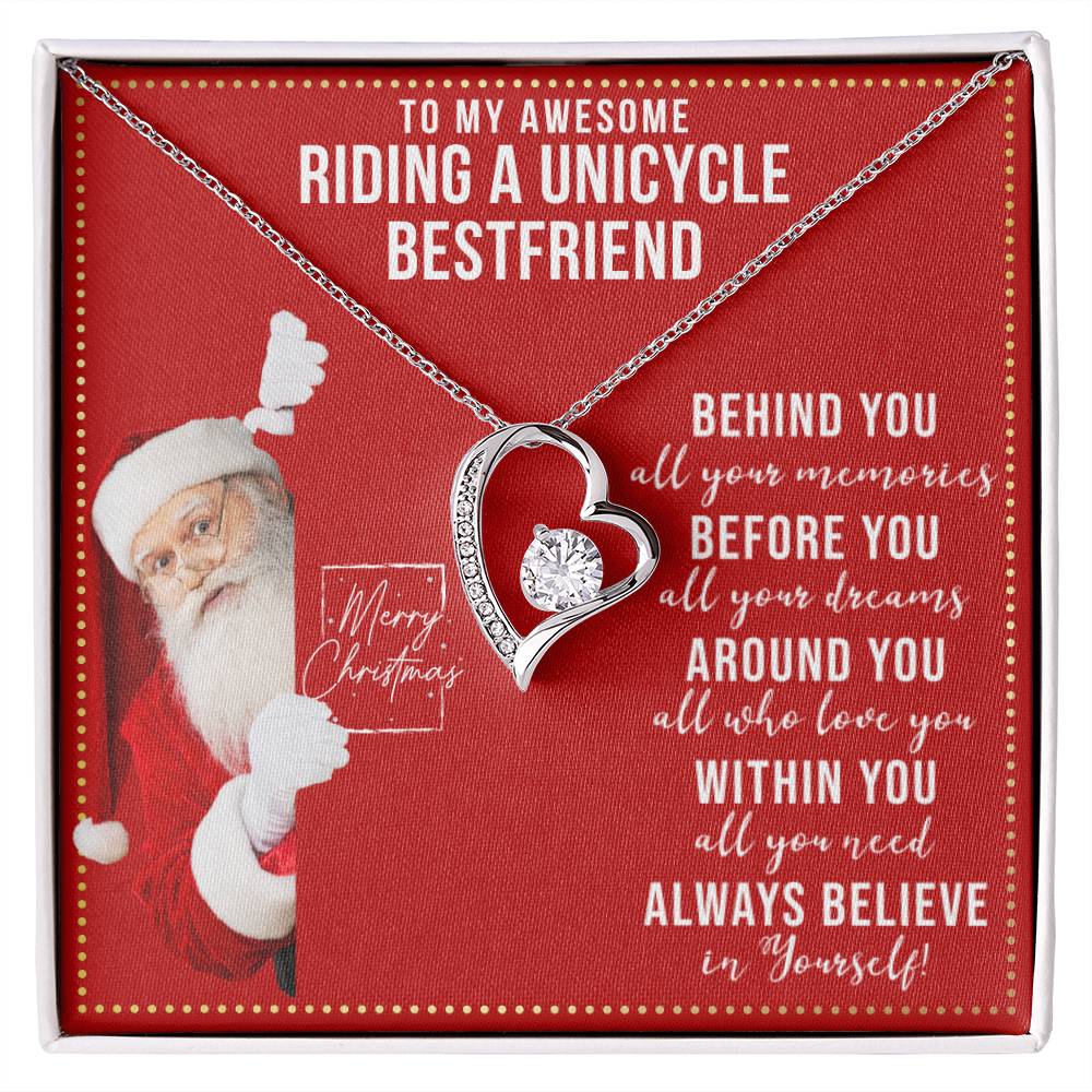 JGF Jewelry Gifts for Family Gifts For Riding A Unicycle Bestie Friend