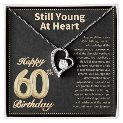 JGF Jewelry Gifts for Family Happy 60th Birthday Card  for Women