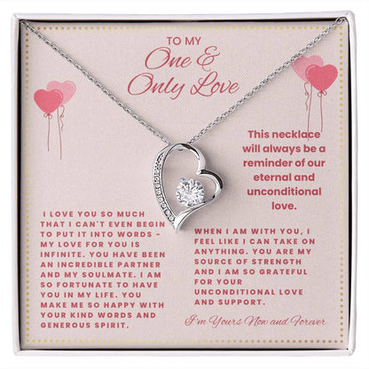 JGF Jewelry Gifts for Family To My Wife Necklace From Husband on Valentine's Day