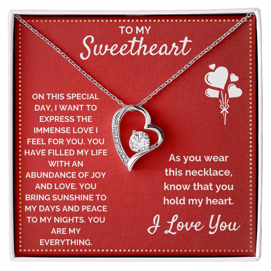 JGF Jewelry Gifts for Family I Think I Love You Card For My Sweetheart