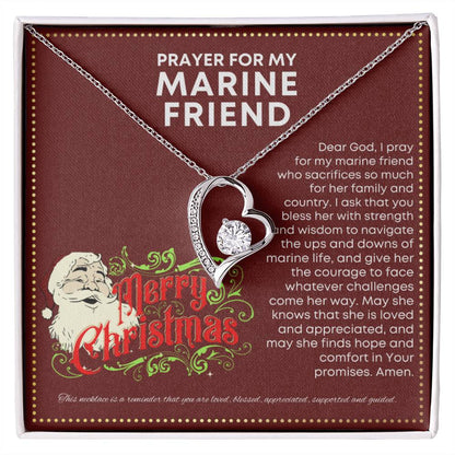 JGF Jewelry Gifts for Family My Friend Is A Marine I Love My Marine Boy Friend
