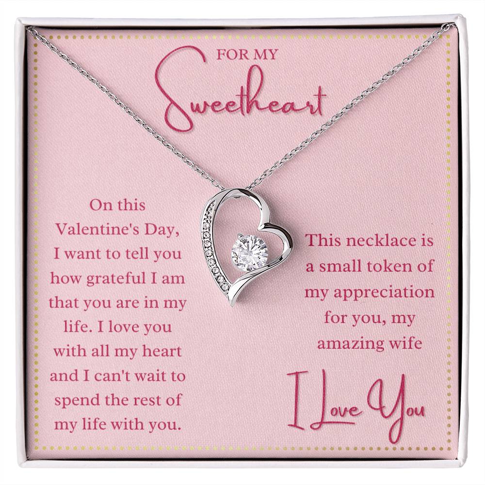 JGF Jewelry Gifts for Family Heart Shaped Necklaces For Women