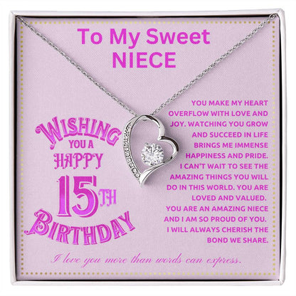 JGF Jewelry Gifts for Family Birthday Gifts for Niece From Aunt And Uncle
