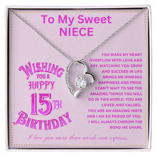 JGF Jewelry Gifts for Family Birthday Gifts for Niece From Aunt And Uncle