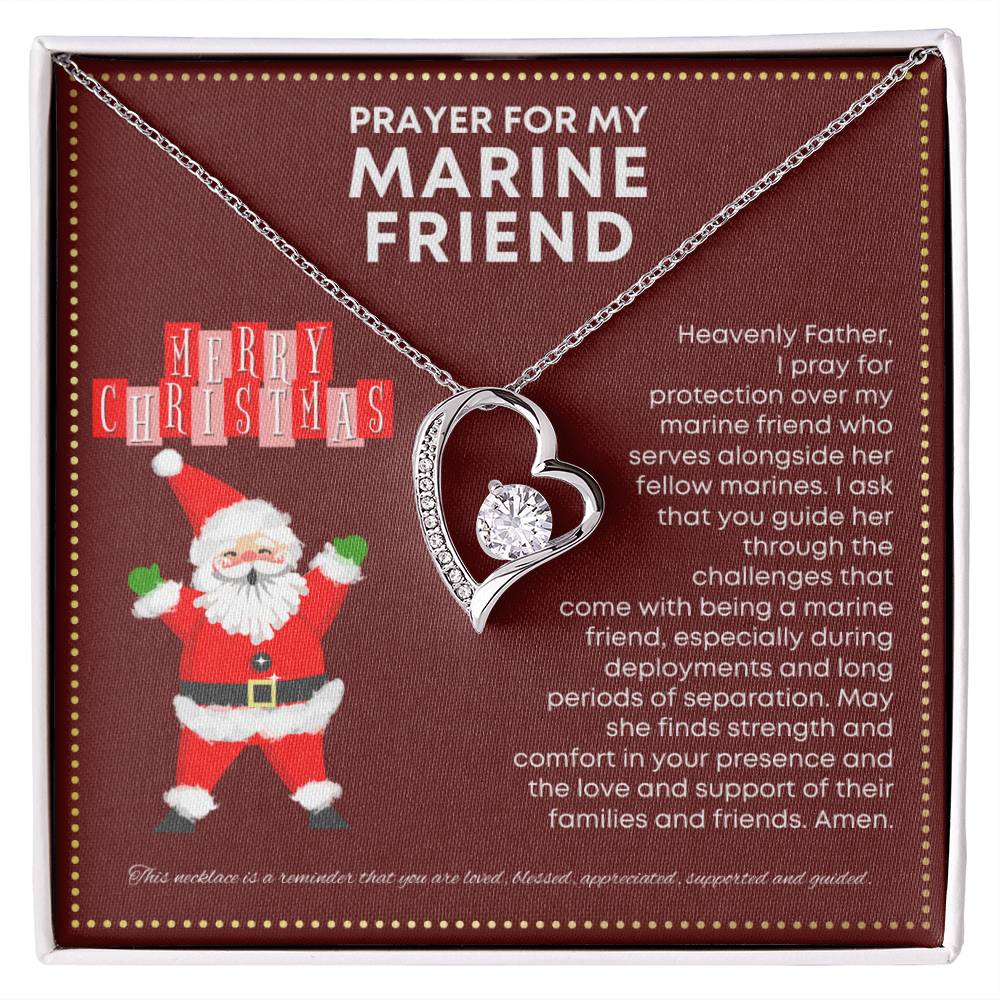 JGF Jewelry Gifts for Family US Marine Corps Gifts For Women Friend Necklace
