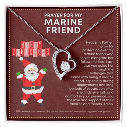 JGF Jewelry Gifts for Family US Marine Corps Gifts For Women Friend Necklace
