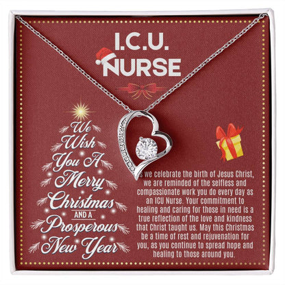 JGF Jewelry Gifts for Family | Intensive Care Unit ICU Nurse Gifts for Christmas