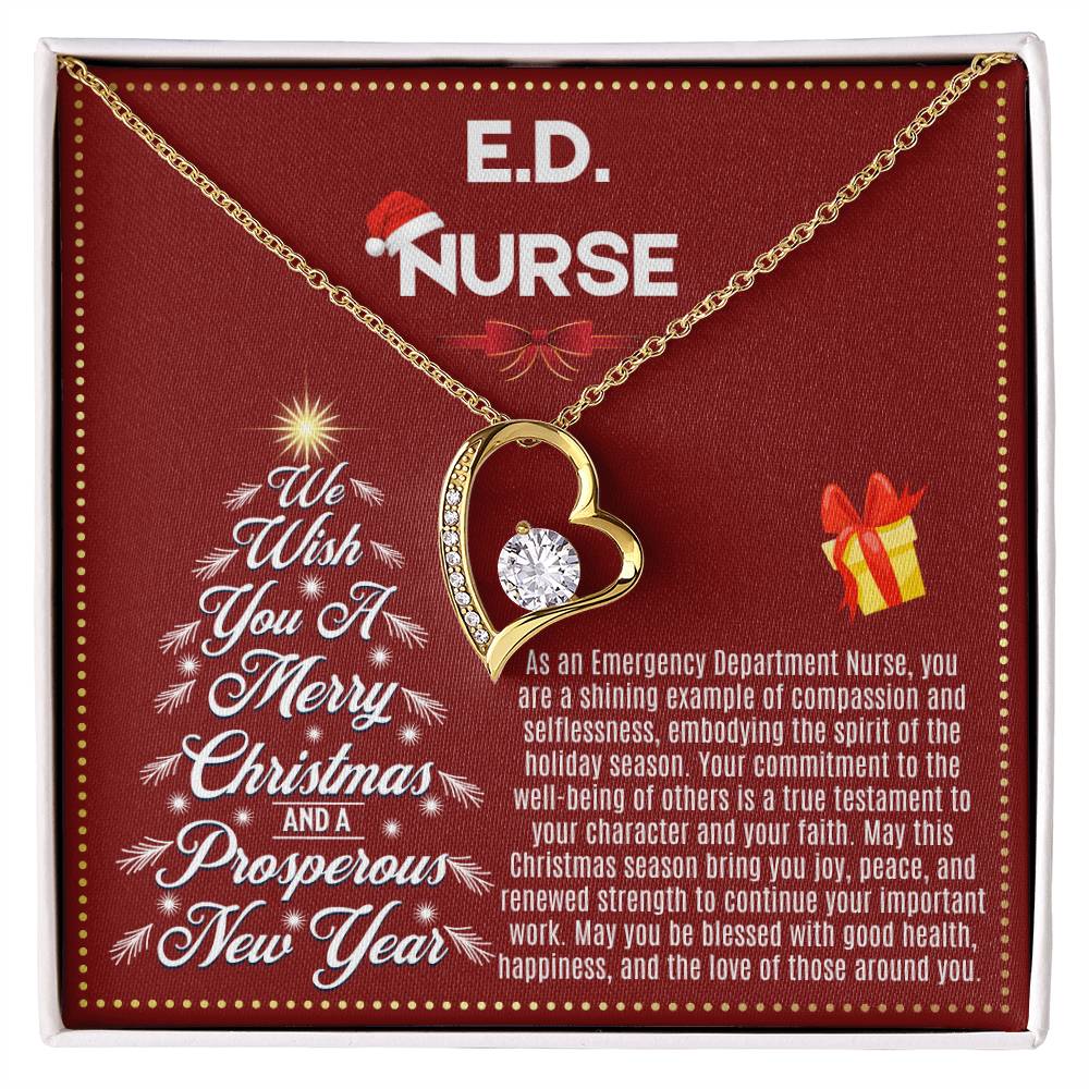 JGF Jewelry Gifts for Family | Emergency Department ED Nurse Gifts for Christmas