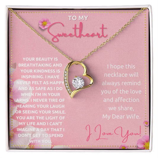 JGF Jewelry Gifts for Family Silver Simple Heart Necklace