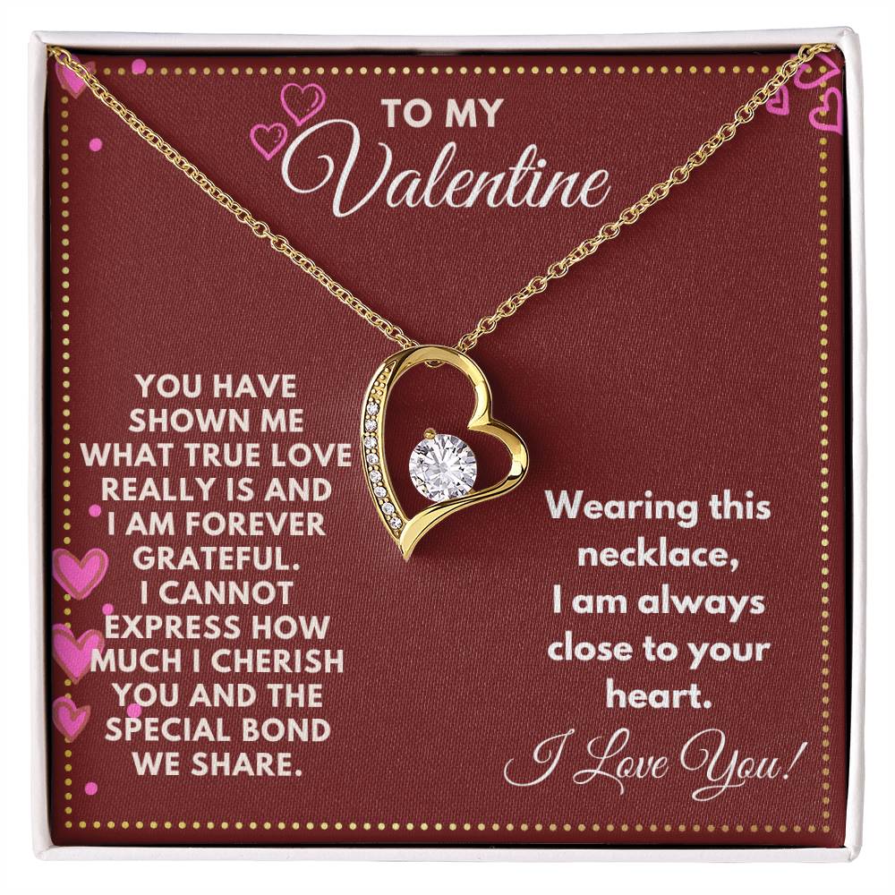 JGF Jewelry Gifts for Family Will You Be My Valentine Card For My Soulmate