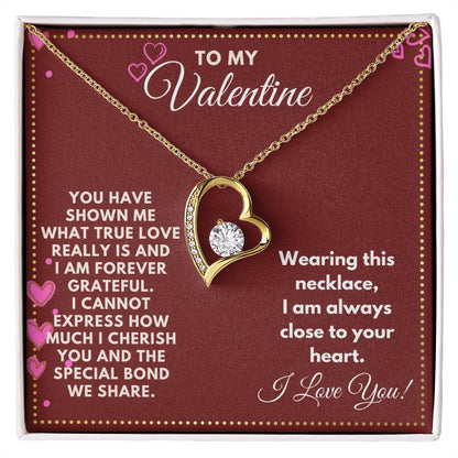 JGF Jewelry Gifts for Family Will You Be My Valentine Card For My Soulmate