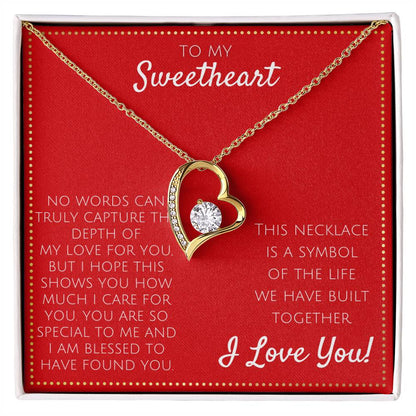 JGF Jewelry Gifts for Family To My Soulmate Necklace For Women