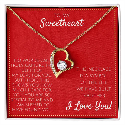 JGF Jewelry Gifts for Family To My Soulmate Necklace For Women
