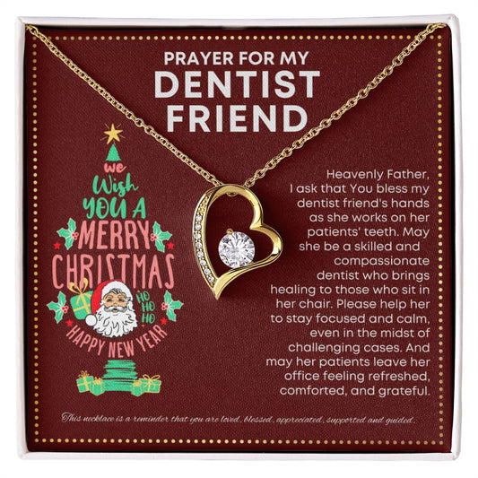 JGF Jewelry Gifts for Family Christmas Dentist Office Gifts For Women Friend Simple Heart Necklace