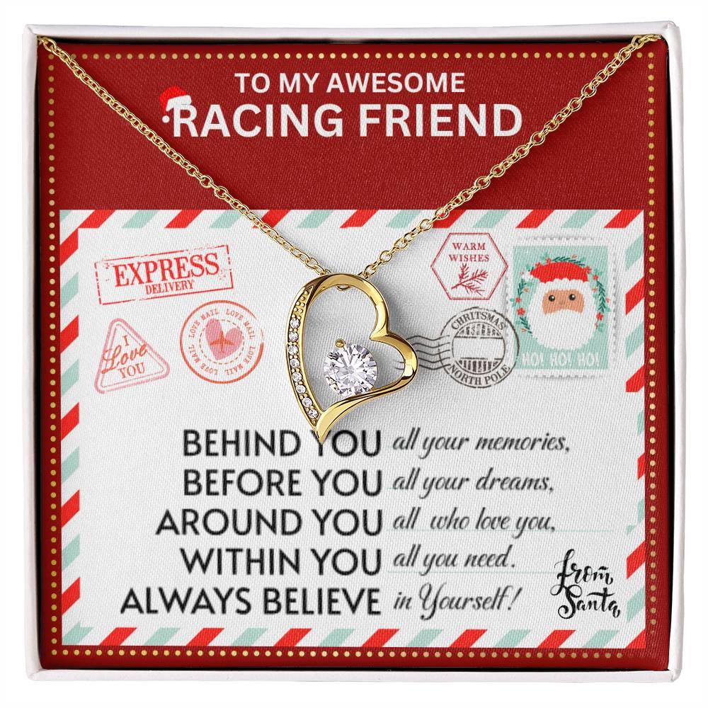 JGF Jewelry Gifts for Family Racing Gifts For Women Friend