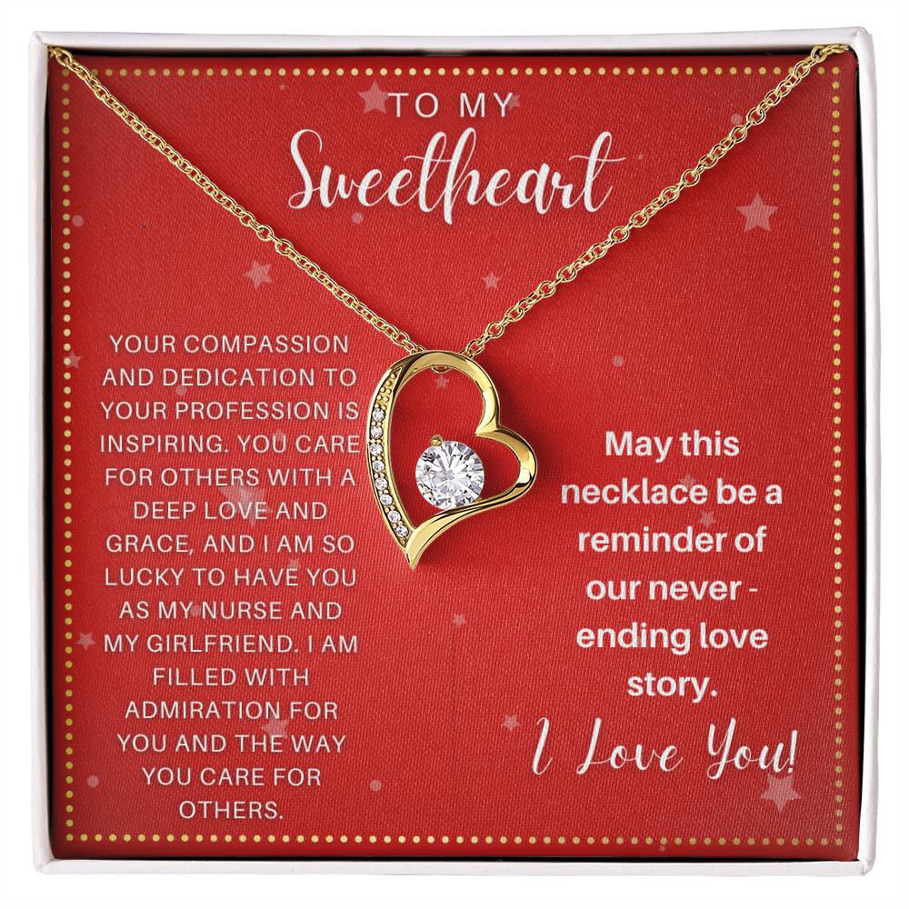 JGF Jewelry Gifts for Family Valentine's Day Card For My Wife