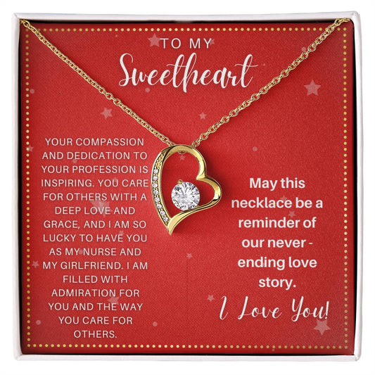 JGF Jewelry Gifts for Family Valentine's Day Card For My Wife