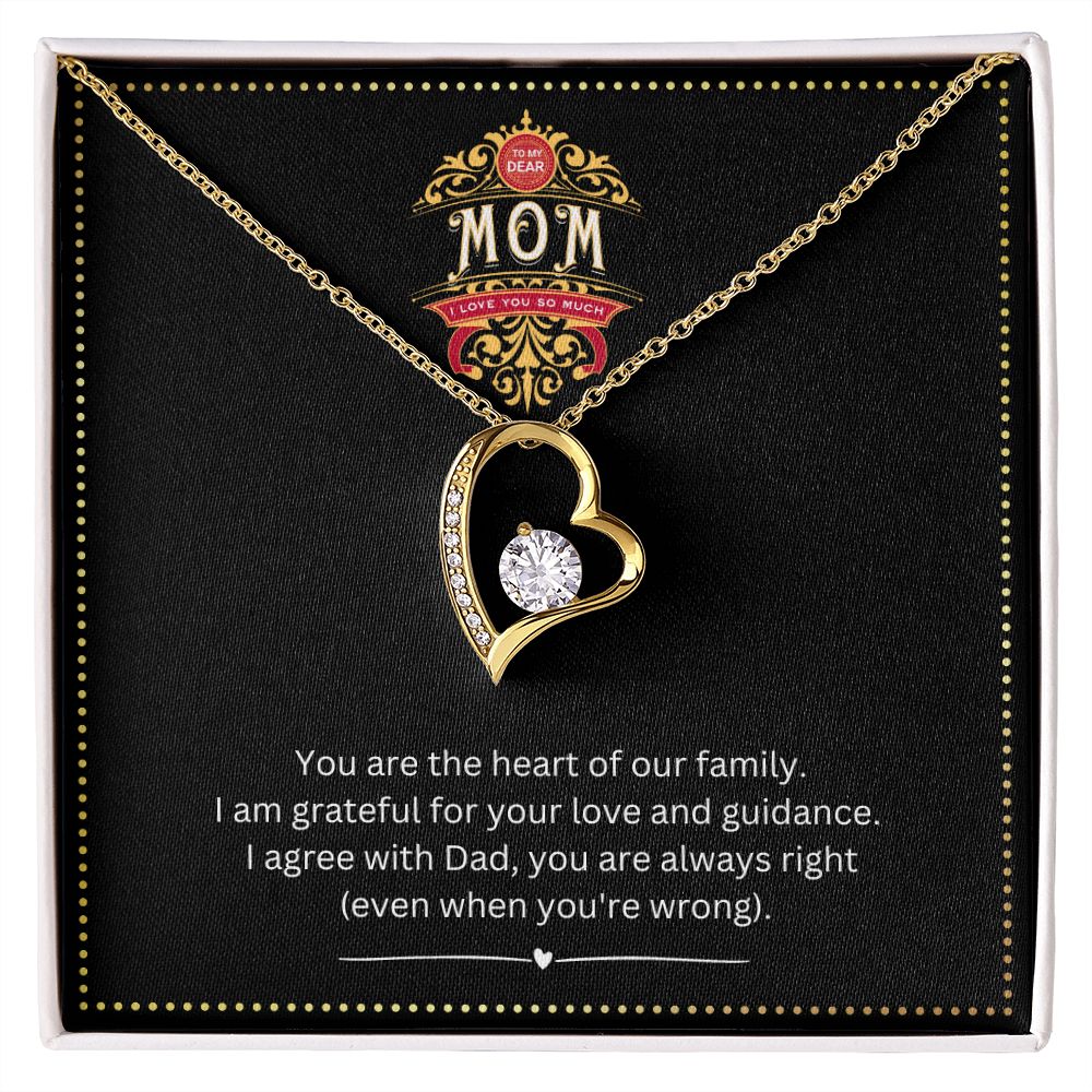 JGF Jewelry Gifts for Family | You are Awesome Gift for Women Gift Basket Item | Sterling Silver Heart Shaped Necklace