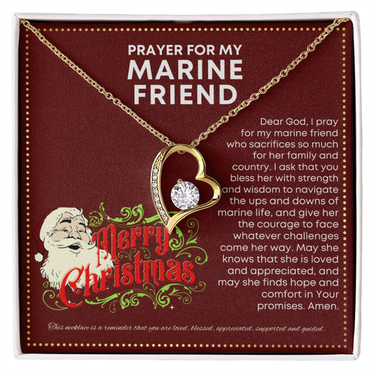 JGF Jewelry Gifts for Family My Friend Is A Marine I Love My Marine Boy Friend