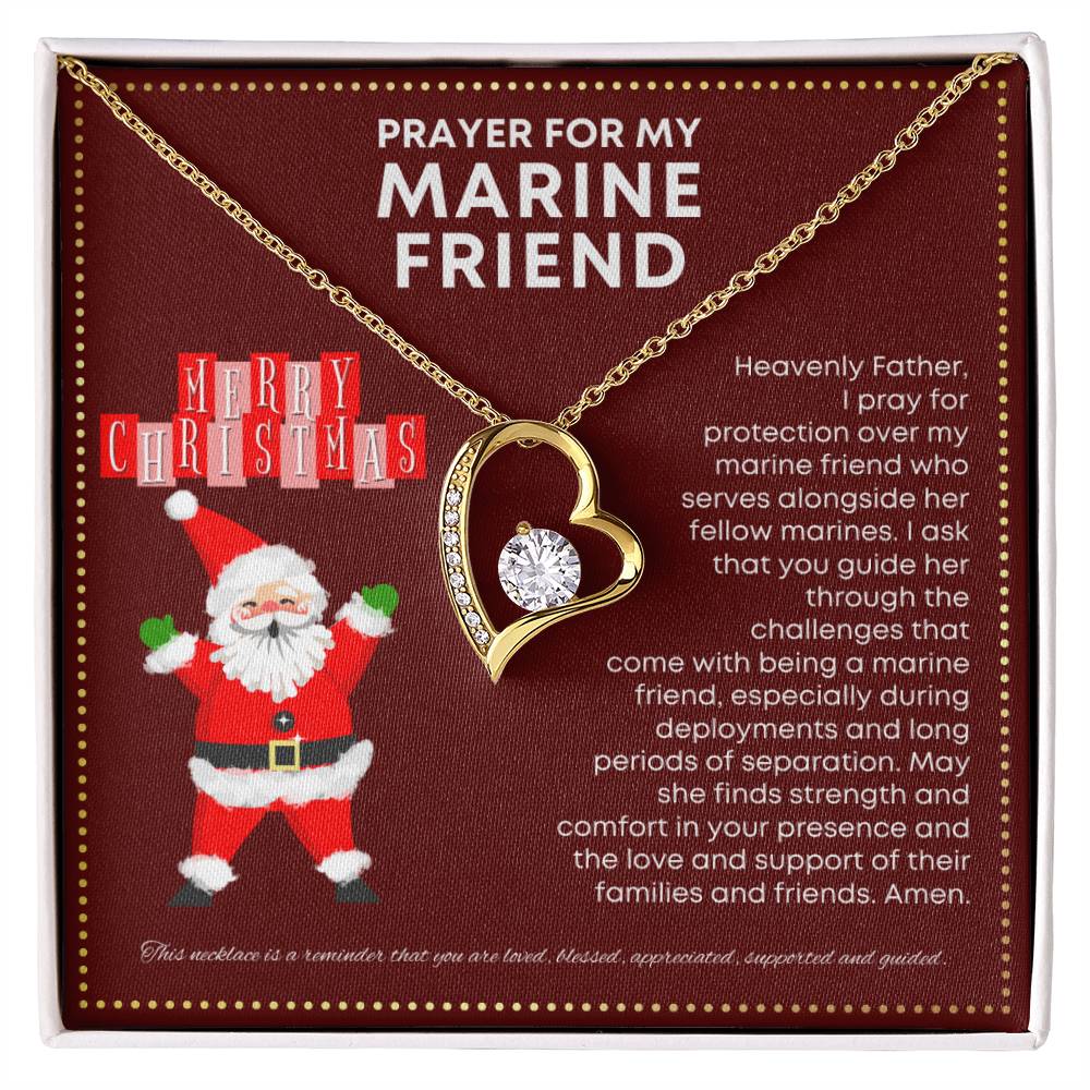 JGF Jewelry Gifts for Family US Marine Corps Gifts For Women Friend Necklace