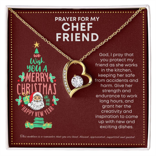 JGF Jewelry Gifts for Family Pastry Chef Gifts For Women Cute Simple Heart Necklace