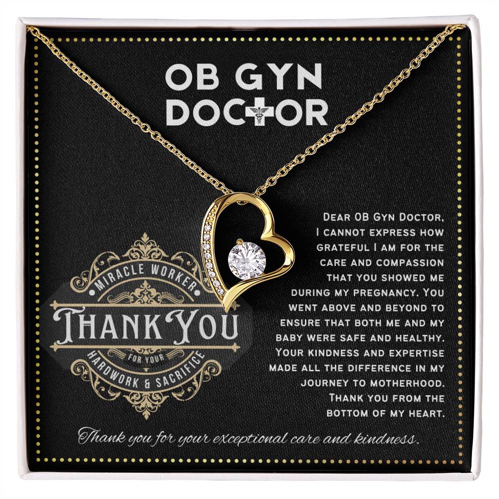 JGF Jewelry Gifts for Family ObGyn Thank You Gifts For Women Doctors