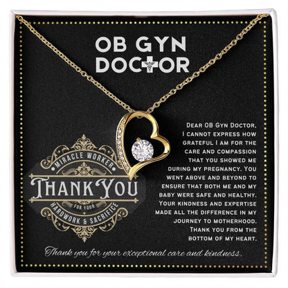 JGF Jewelry Gifts for Family ObGyn Thank You Gifts For Women Doctors