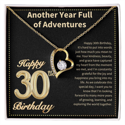 JGF Jewelry Gifts for Family 30 Year Old Birthday Gifts For Women Unique