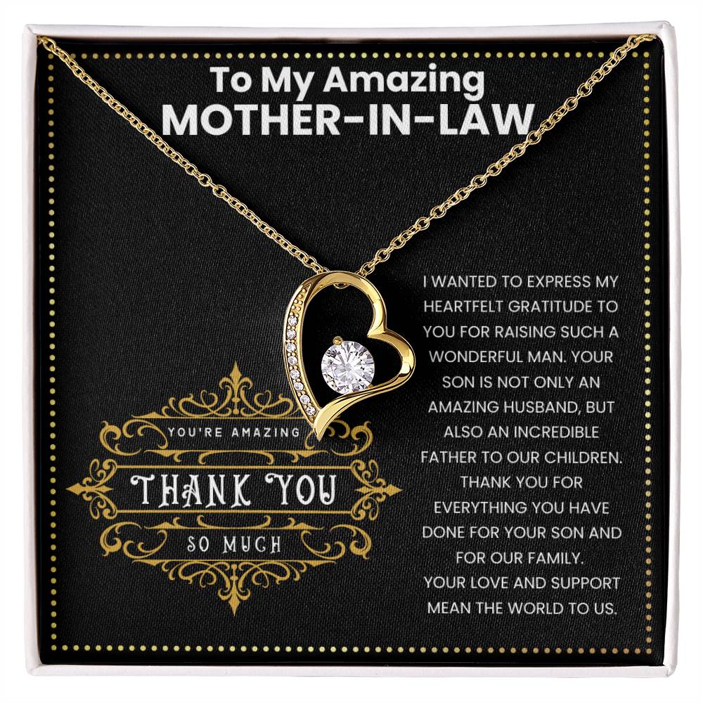 JGF Jewelry Gifts for Family Thank You Gifts For My Mother-In-Law