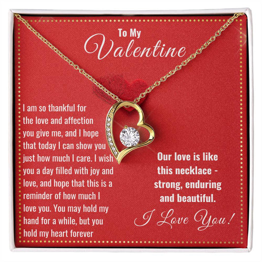 JGF Jewelry Gifts for Family Valentine's Day Greeting Card For Her