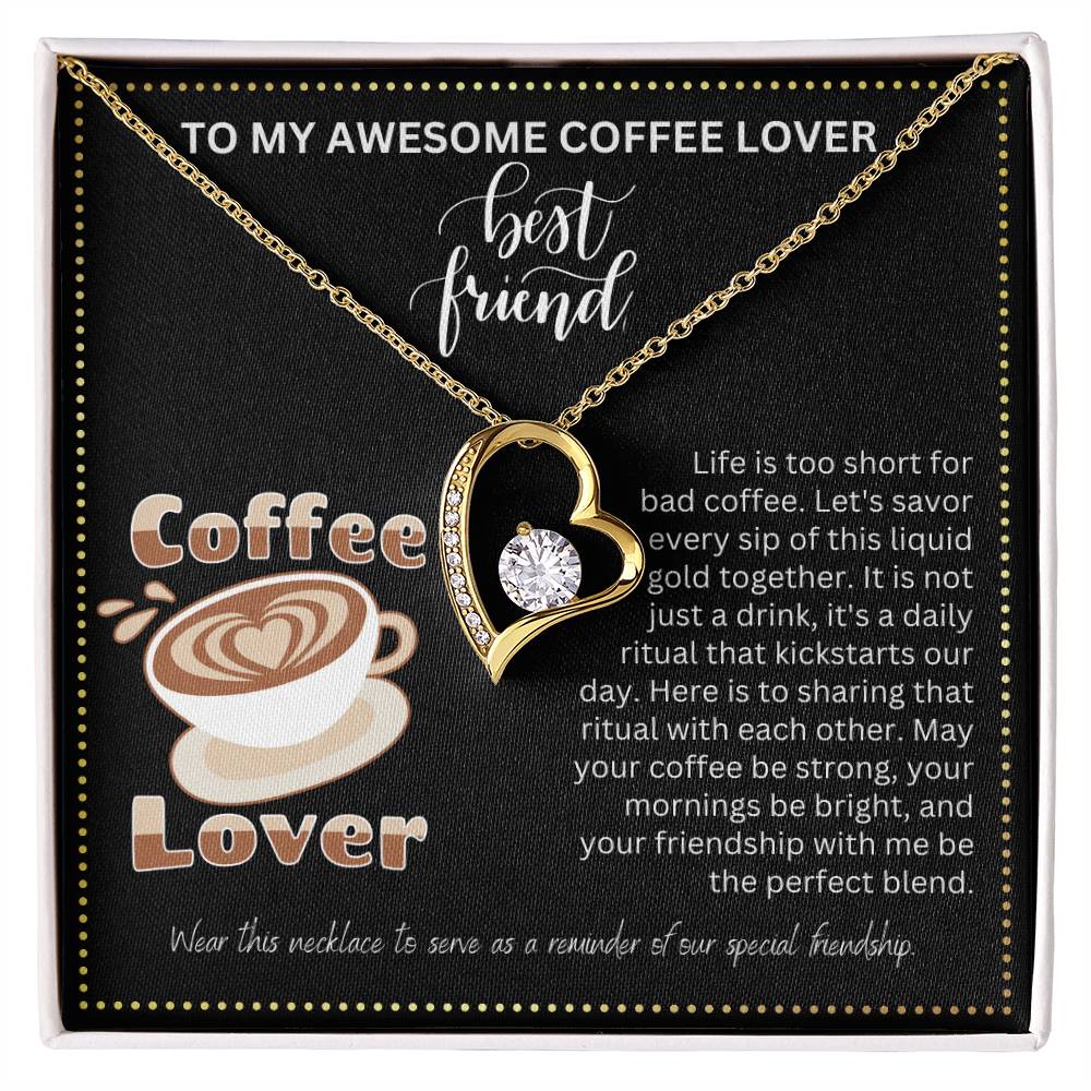 JGF Jewelry Gifts for Family No Coffee No Workee for BFF Bestie Friend
