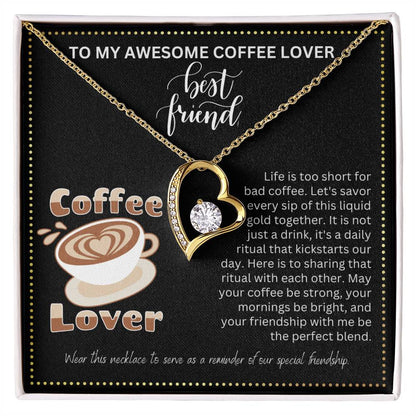 JGF Jewelry Gifts for Family No Coffee No Workee for BFF Bestie Friend