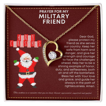 JGF Jewelry Gifts for Family Proud Military Friend Necklace For Her Women