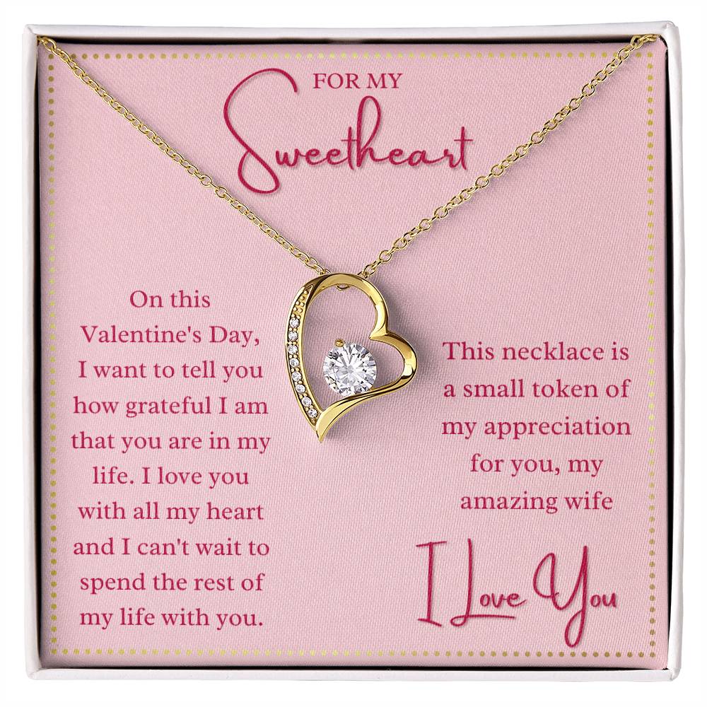 JGF Jewelry Gifts for Family Heart Shaped Necklaces For Women