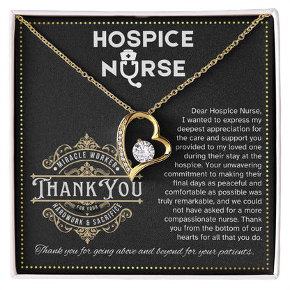 JGF Jewelry Gifts for Family Sterling Silver Heart Choker Necklaces for Women Hospice Nurse