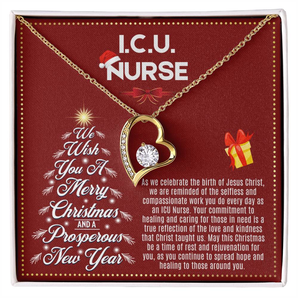 JGF Jewelry Gifts for Family | Intensive Care Unit ICU Nurse Gifts for Christmas