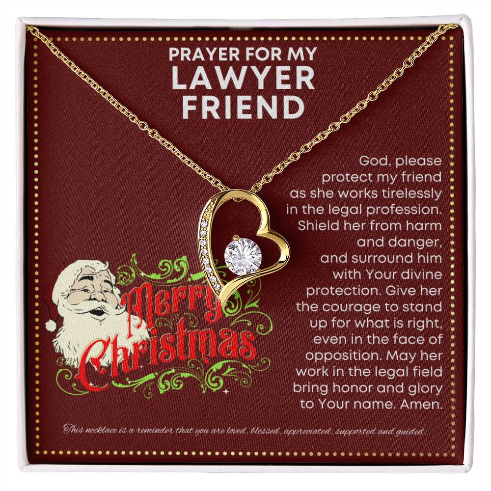 JGF Jewelry Gifts for Family Thank You Present I Love My Lawyer Friend