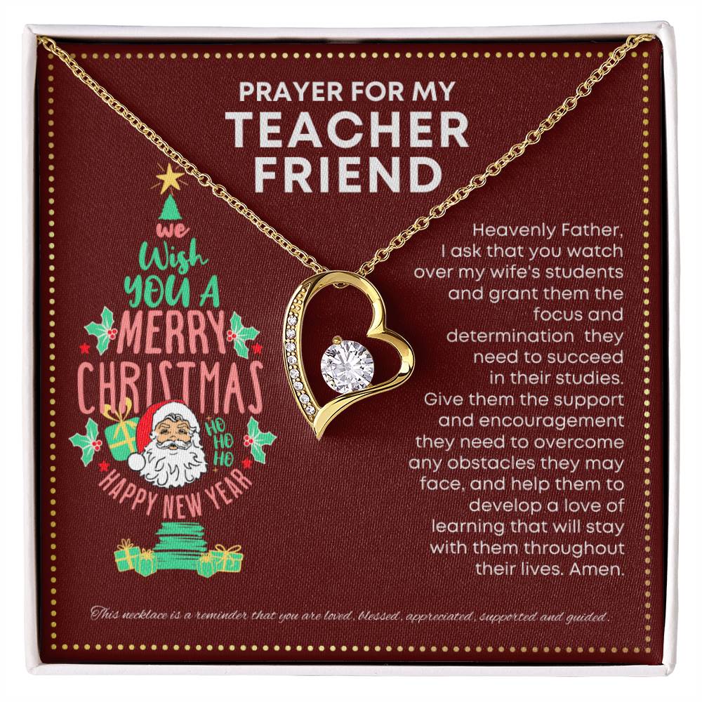 JGF Jewelry Gifts for Family Thank You for Day Care Teacher On Last Day