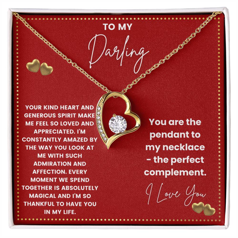 JGF Jewelry Gifts for Family Simple Silver Heart Necklaces For Women