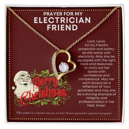 JGF Jewelry Gifts for Family I Love My Electrician Present Friend