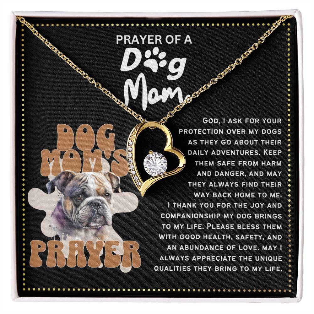 JGF Jewelry Gifts for Family Prayer for Dog Lover Mom Necklace for Women