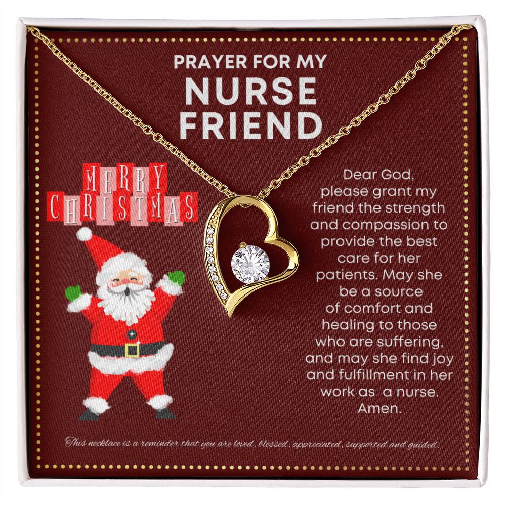 JGF Jewelry Gifts for Family Gifts Ideas for Nurse Prayer Friend Cute Simple Heart Necklace