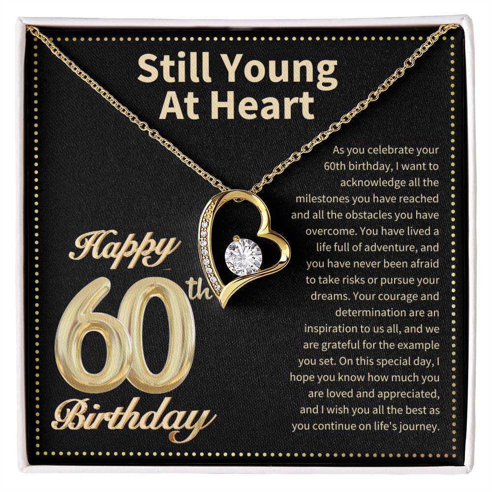 JGF Jewelry Gifts for Family Happy 60th Birthday Card  for Women