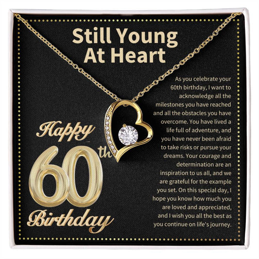 JGF Jewelry Gifts for Family Happy 60th Birthday Card  for Women