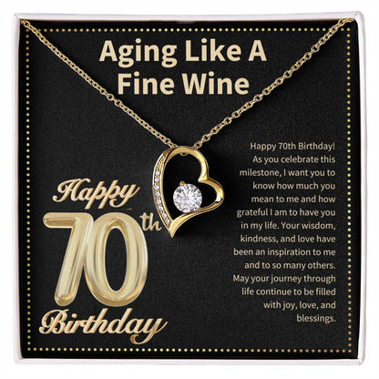 JGF Jewelry Gifts for Family 70th Birthday Gifts for Women Jewelry